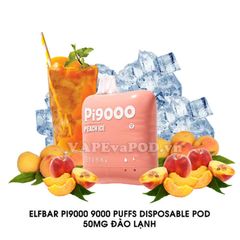 ElfBar Pi9000 Peach Ice  - Pod 1 Lần 9000 Hơi