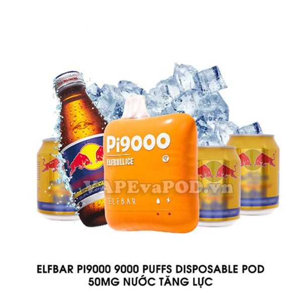 ElfBar Pi9000 Elf Bull Ice - Pod 1 Lần 9000 Hơi
