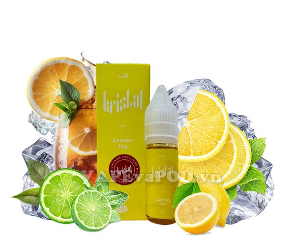 Kardinal Kristal Salt Lemon Tea - 15ml Tinh Dầu Vape Pod Salt Nic