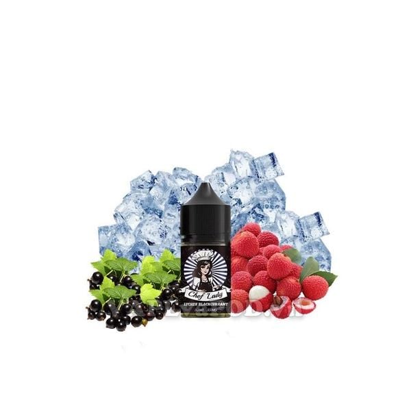 Chef Lady Lychee Blackcurrant 30ml - Tinh Dầu Pod Salt Nic