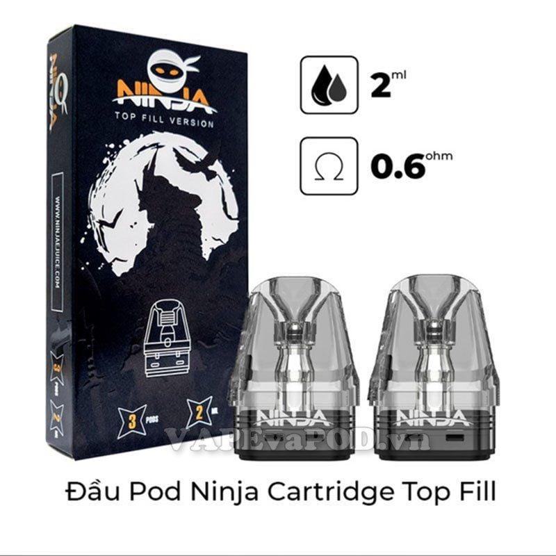 Đầu Pod Ninja Pro Cartridge Top Fill Chính Hãng
