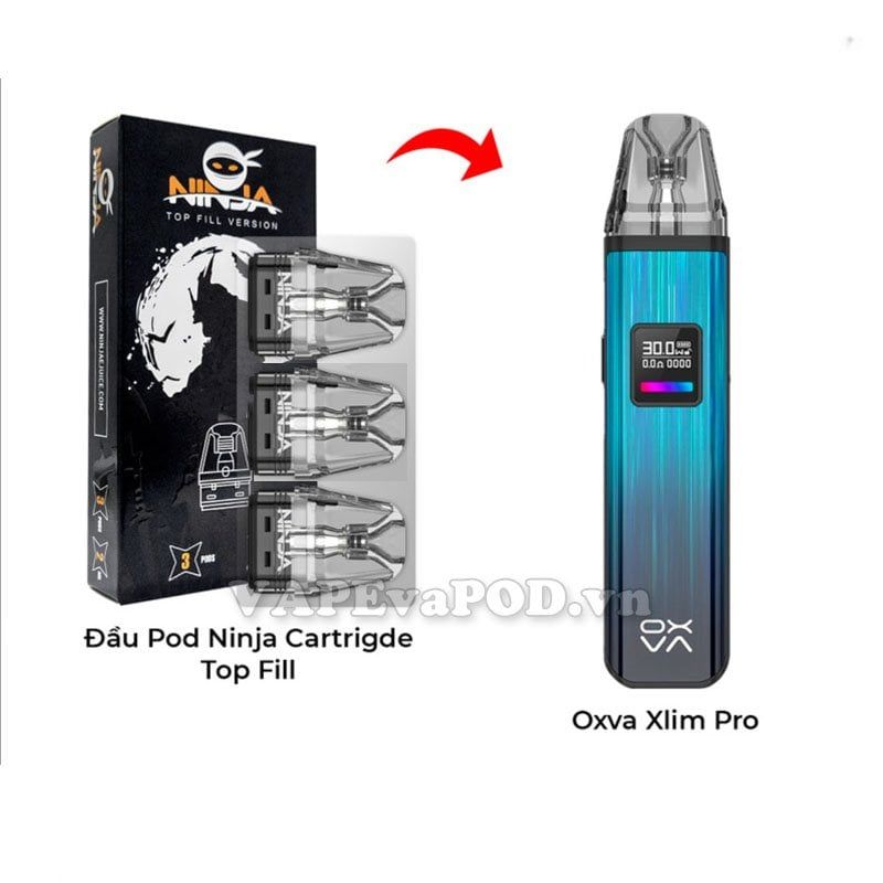 Đầu Pod Ninja Pro Cartridge Top Fill Chính Hãng