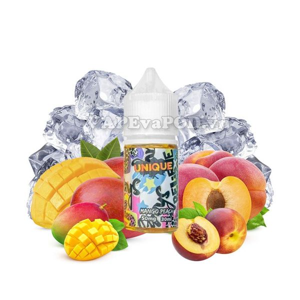 Unique  30ml Mango Peach - Tinh Dầu Pod Salt Nic