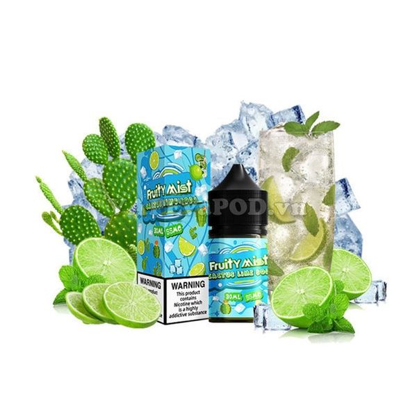 Fruity Mist Cactus Lime Soda 30ml - Tinh Dầu Pod Salt Nic