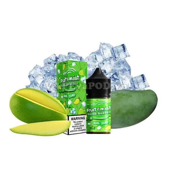 Fruity Mist Green Mango 30ml - Tinh Dầu Pod Salt Nic