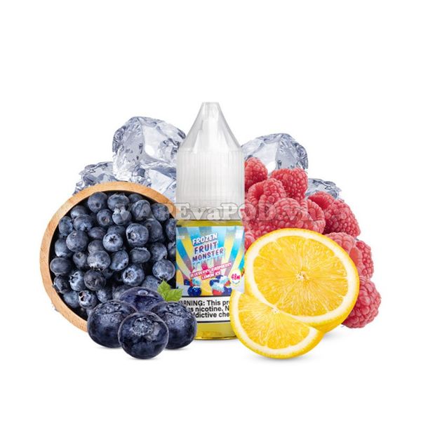Frozen Fruit Monster Salt Blueberry Raspberry Lemon Ice 10ml - Tinh Dầu Pod Salt Nic