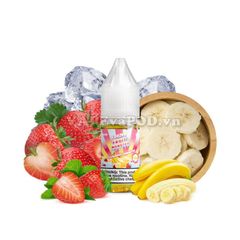 Frozen Fruit Monster Salt Strawberry Banana Ice 10ml - Tinh Dầu Pod Salt Nic