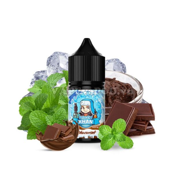 Khan Extra Cool Salt Chocomint 30ml - Tinh Dầu Pod Salt Nic