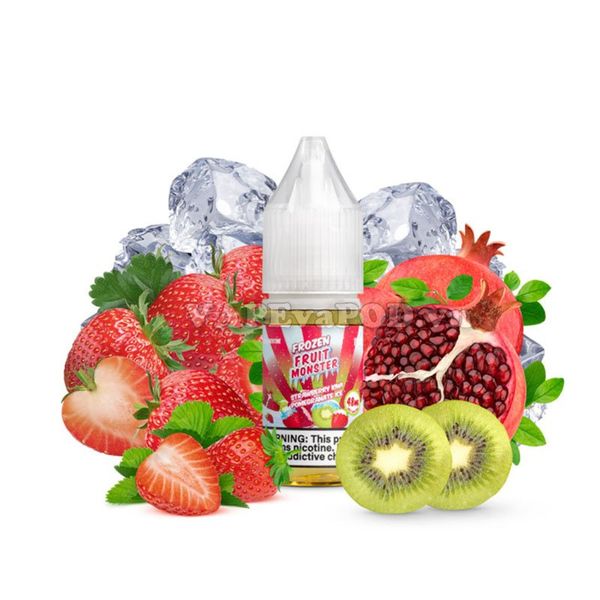 Frozen Fruit Monster Salt Strawberry Kiwi Pomegranate Ice 10ml - Tinh Dầu Pod Salt Nic