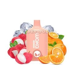 RELX Waka Smash 6000 Lychee Orange - Pod 1 lần 6000 Hơi