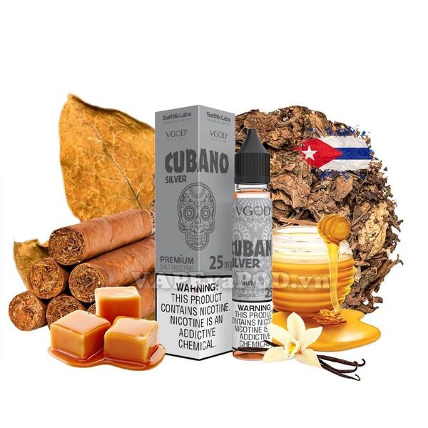 VGOD Cubano Silver 30ml - Tinh Dầu Pod Salt Nic