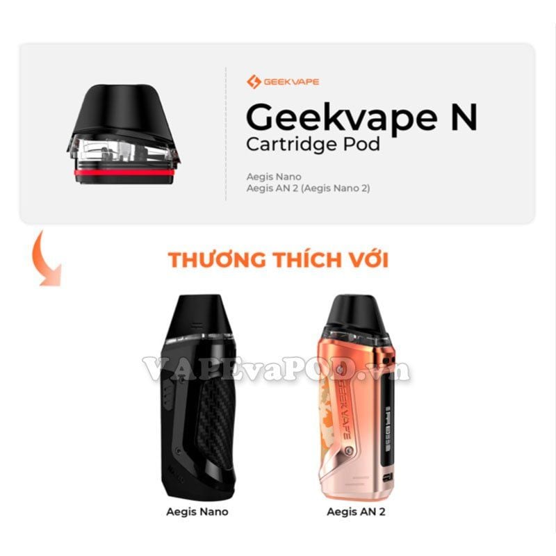 Đầu Pod cho Geekvape An2 và Aegis Nano Chính Hãng