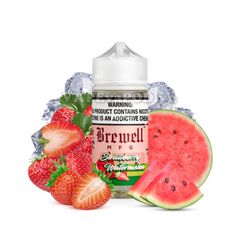 Brewell MFG Strawberry Watermelon 100ml - Tinh Dầu Vape