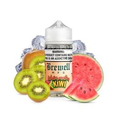 Brewell MFG Watermelon Kiwi 100ml - Tinh Dầu Vape