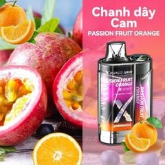 Vapgo Bar X Passion Fruit Orange 12000 Puff  - Pod 1 lần 12000 Hơi