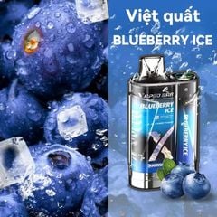 Vapgo Bar X Blueberry Ice 12000 Puff  - Pod 1 lần 12000 Hơi