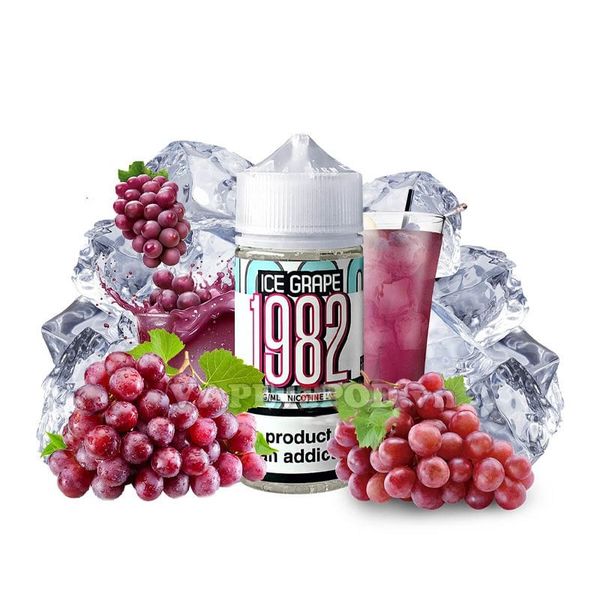 1982 Iced Grape 100ml - Tinh Dầu Vape