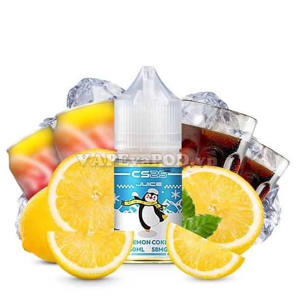 CS25 Salt Lemon Cola 30ml - Tinh Dầu Vape Pod Salt Nic
