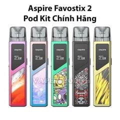 Aspire Favostix 2 Vape Pod Kit Chính Hãng
