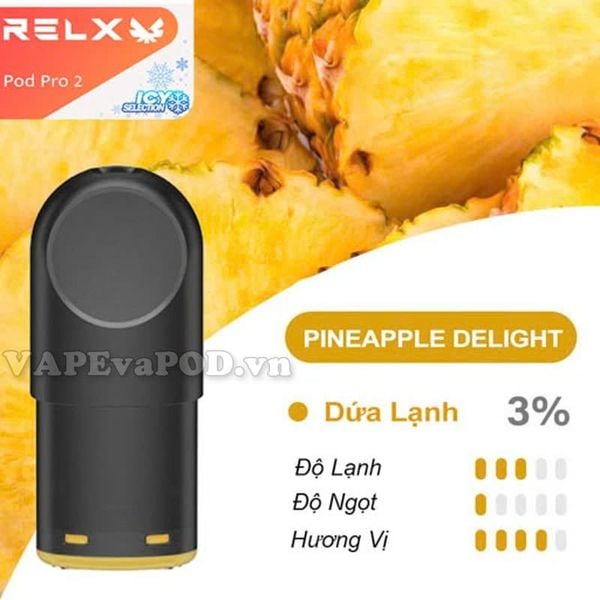 Pod Dầu RELX Pod Pro 2 Pineapple Delight Chính Hãng