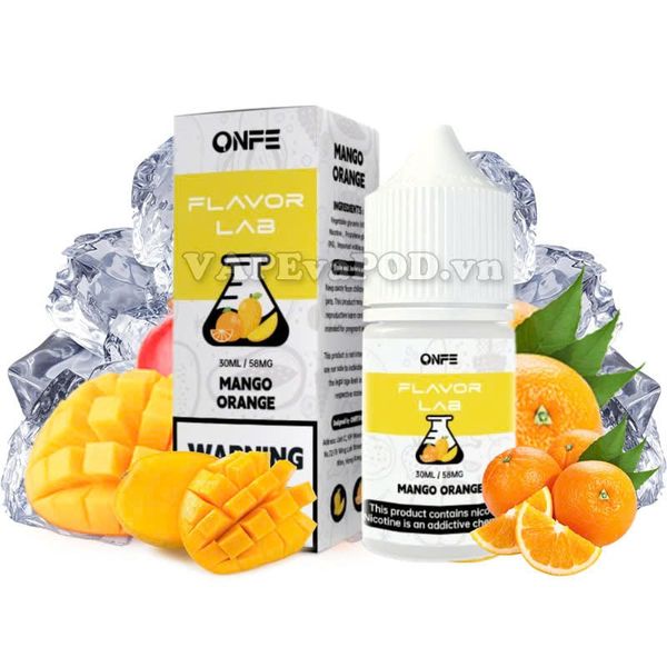 ONFE Flavor Lab Mango Orange 30ml - Tinh Dầu Vape Pod Salt Nic