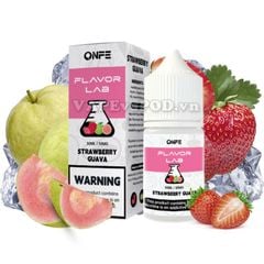 ONFE Flavor Lab Strawberry Guava 30ml - Tinh Dầu Vape Pod Salt Nic