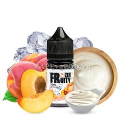 Frozen Fruity Iced Peach Yogurt 30ml - Tinh Dầu Vape Pod Salt Nic