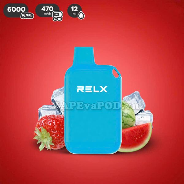 RELX Crush 6000 Strawberry Watermelon - Pod 1 Lần 6000 Hơi