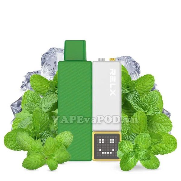 RELX M Pod Peppermint Double Menthol - Pod 1 Lần 18000 Hơi