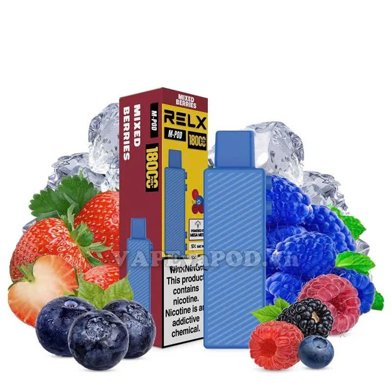 RELX M Pod Mixed Berries - Pod 1 Lần 18000 Hơi
