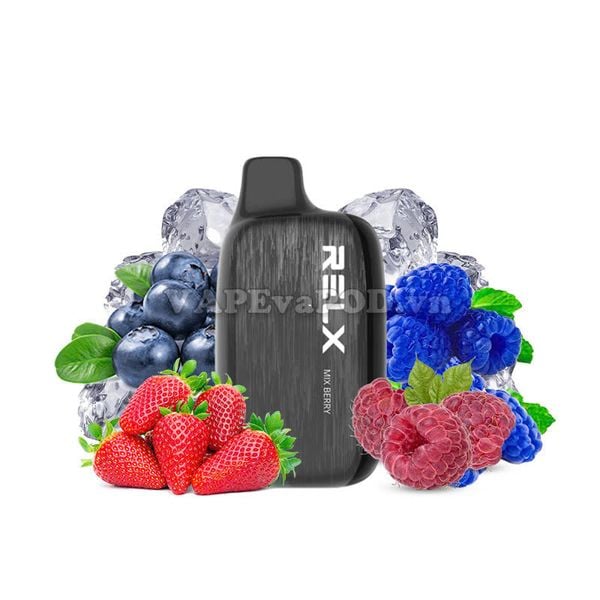 Relx Nova Mix Berry - Pod 1 lần 22000 Hơi