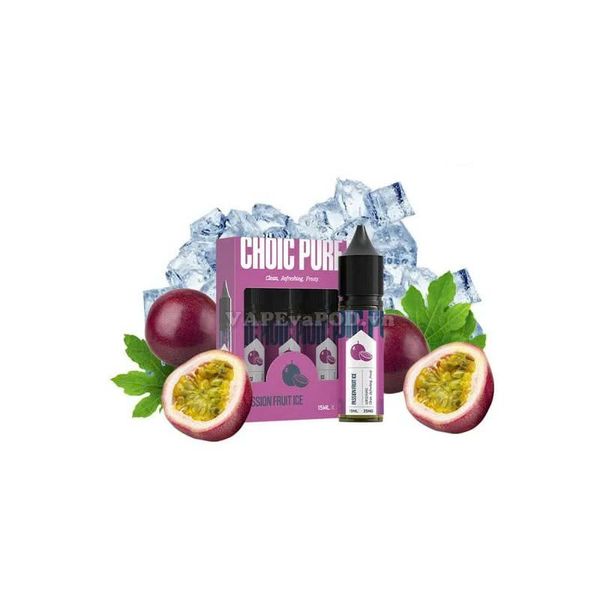 Choic Pure Passion Fruit ice 15ml - Tinh Dầu Vape Pod Salt Nic
