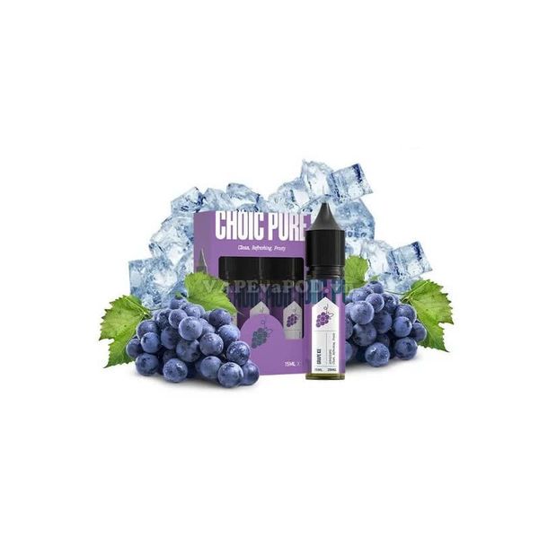 Choic Pure Grape Ice 15ml - Tinh Dầu Vape Pod Salt Nic