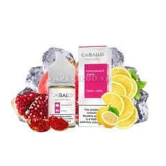 Caballo Salt Pomegranate Lemon 30ml - Tinh Dầu Vape Pod Salt Nic