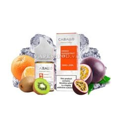 Caballo Salt Orange Passion Fruit Kiwi 30ml - Tinh Dầu Vape Pod Salt Nic