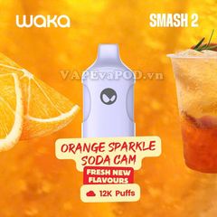 Waka Smash 2 Orange Sparkle - Pod 1 Lần 12000 Hơi