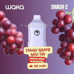 Waka Smash 2 Tangy Grape - Pod 1 Lần 12000 Hơi