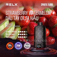 Relx Sparta Strawberry Watermelon - Pod 1 Lần 24000 Hơi