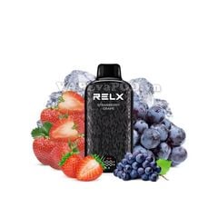 Relx Sparta Strawberry Grape - Pod 1 Lần 24000 Hơi