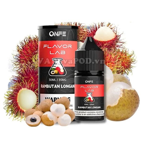 ONFE Flavor Lab Rambutan Longan 30ml - Tinh Dầu Vape Pod Salt Nic