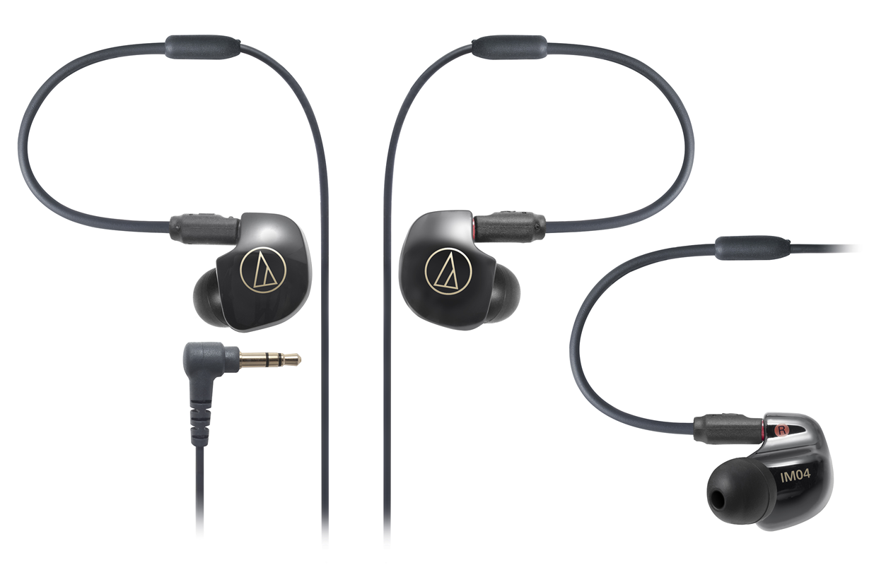  Tai nghe Audio-Techncia In-ear chuyên nghiệp quad Balanced Armature driver ATH-IM04 