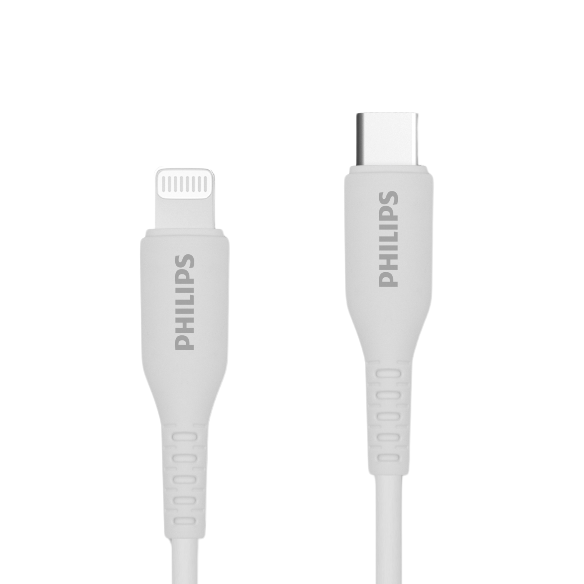  Cáp sạc Philips DLC8631 Type C to Lightning, Chuẩn MFI, 1.2M 