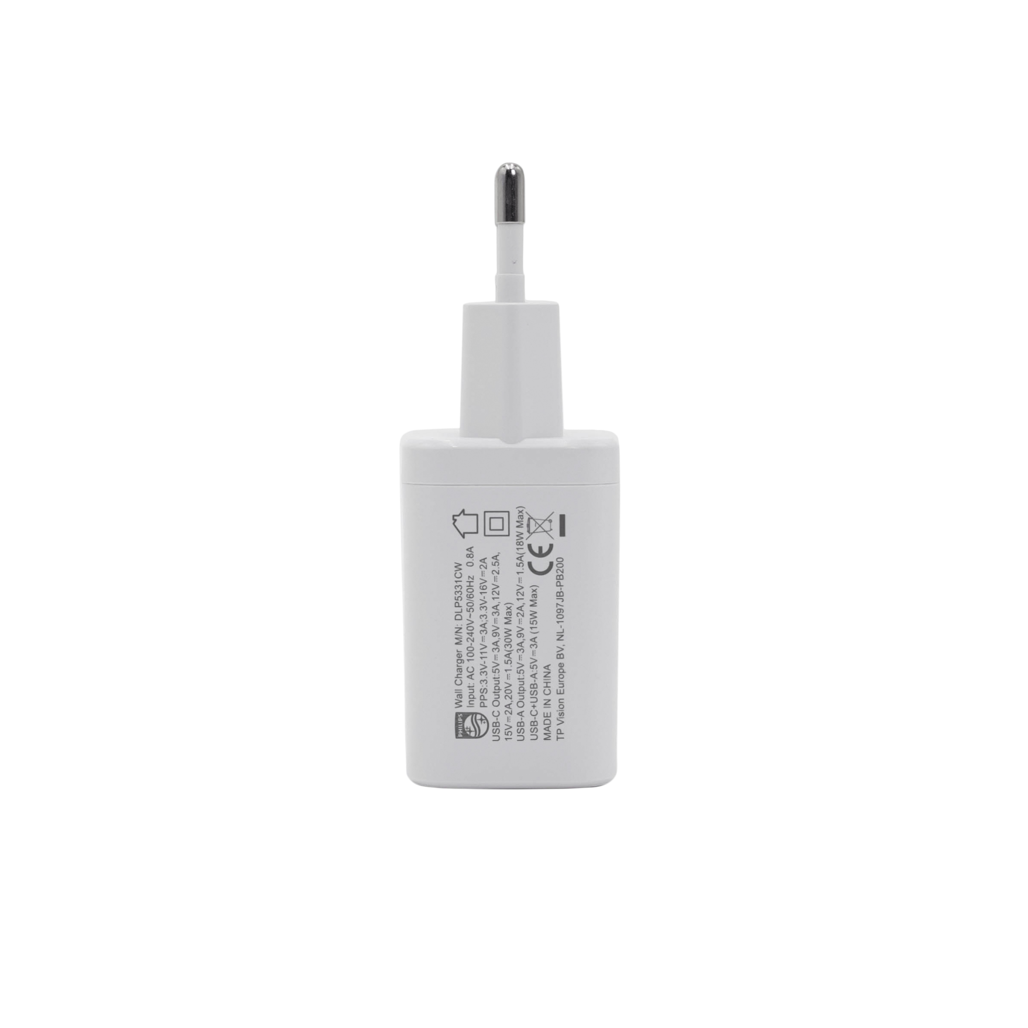  Củ sạc nhanh Philips DLP5331 PD30W, QC3.0 