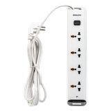  Ổ cắm điện Philips CHP2442WB, 4 lỗ, dây dài 3m 