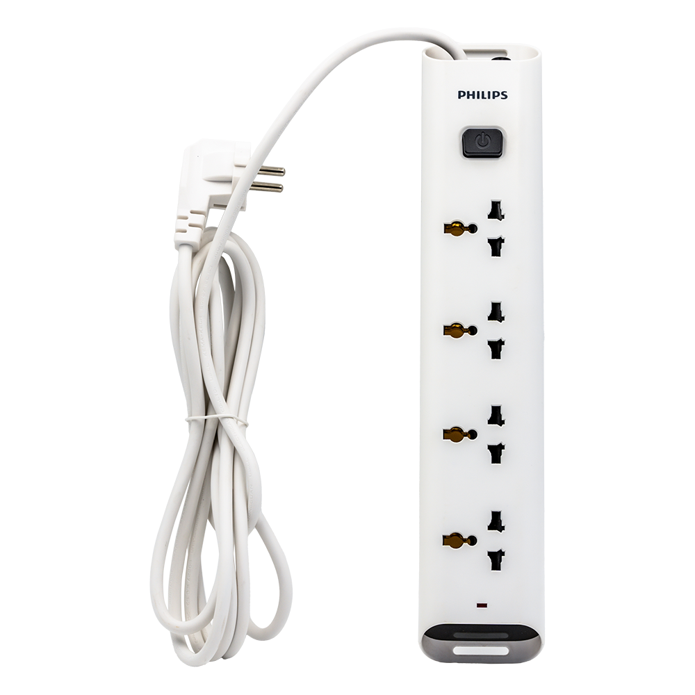  Ổ cắm điện Philips CHP2442WB, 4 lỗ, dây dài 3m 