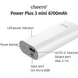  Pin sạc dự phòng cheero Power Plus 3 mini 6700mAh CHE-068 