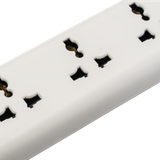  Ổ cắm điện Philips CHP4335WB, 3 lỗ, 3m, 3 USB-A + 1 Type-C total 2.4A 