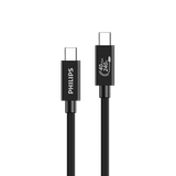 Cáp sạc Philips DLC2608BK Type - C to Type - C (USB 4.0) Max 240W 0.5M 