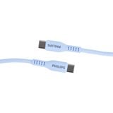  Cáp sạc Philips DLC8601 Type - C to Type - C (USB 2.0), 1.2M, Max 60W 