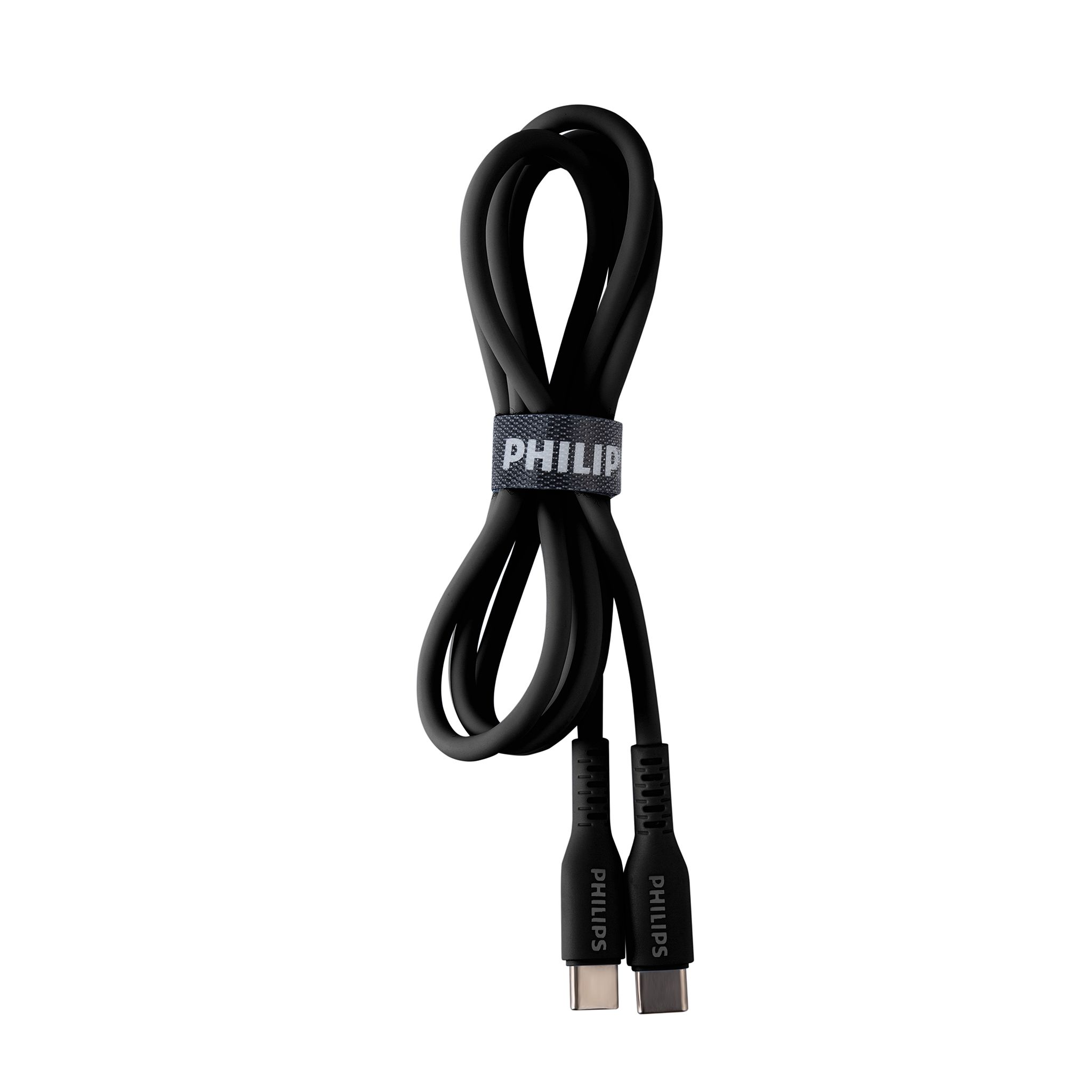  Cáp sạc Philips DLC8601 Type - C to Type - C (USB 2.0), 1.2M, Max 60W 